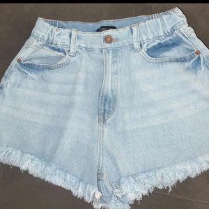 Jean Shorts Sincerely Jules super hi rise mom shorts size 9/29